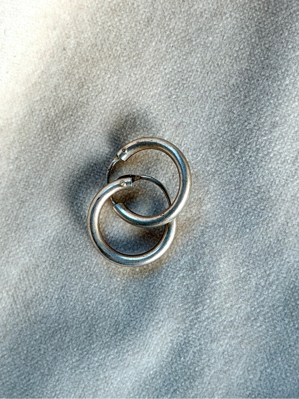 Solid 925 Sterling Silver Hoop Earrings